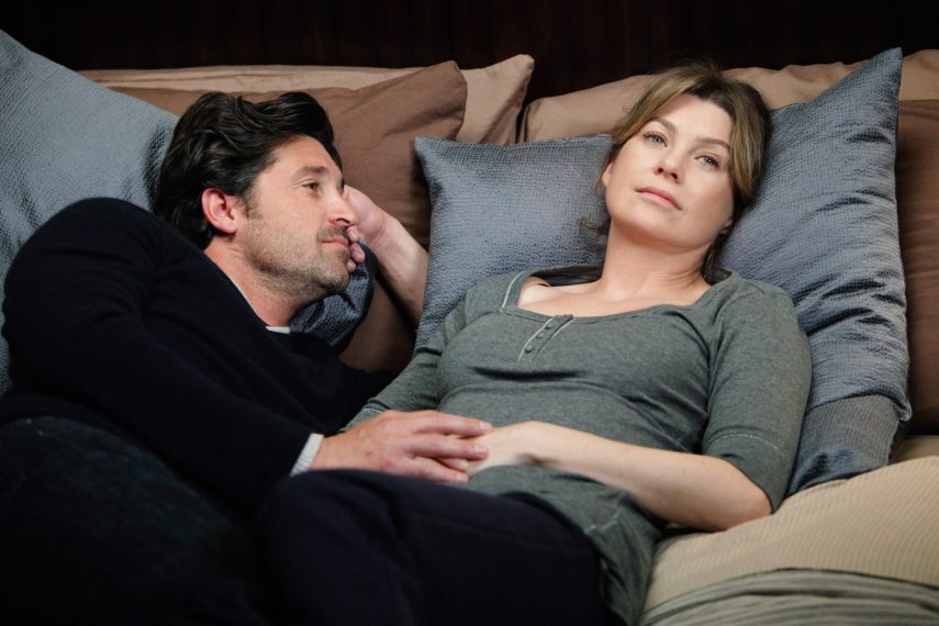 GREY'S ANATOMY - PATRICK DEMPSEY, ELLEN POMPEO