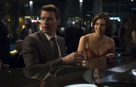 Scott Foley and Lauren Cohan in Whiskey Cavalier