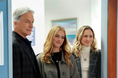 Mark Harmon, Emily Wickersham, and Maria Bello in NCIS - 'Ready or Not'
