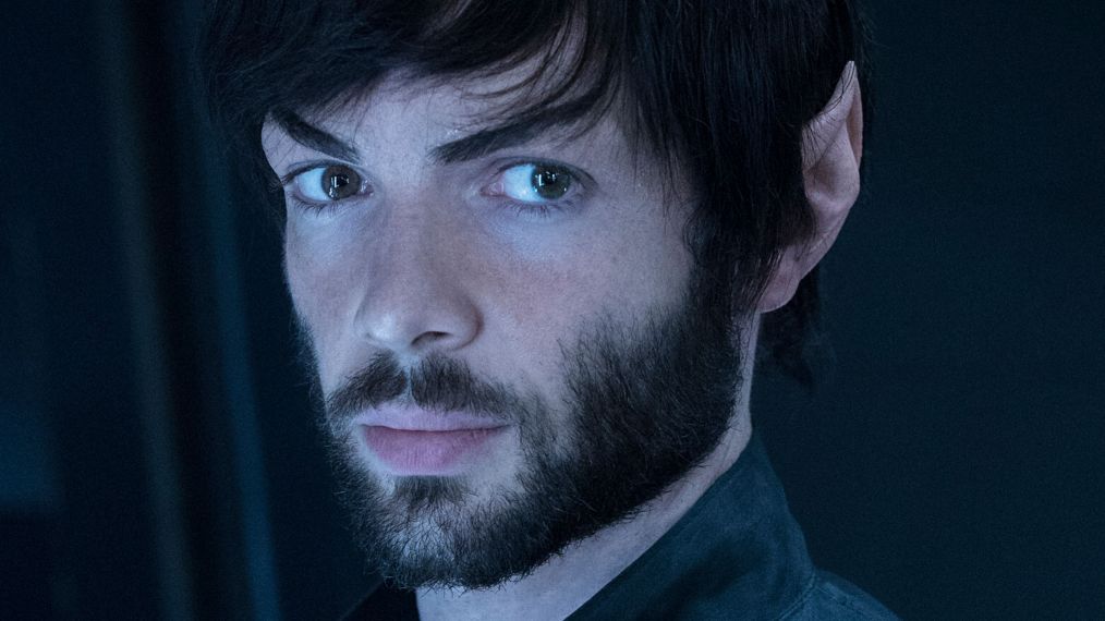 Ethan Peck as Spock in Star Trek Discovery