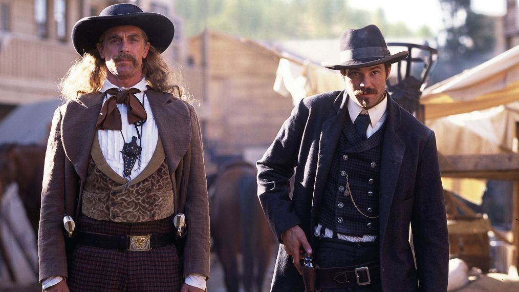 Deadwood - Keith Carradine and Timothy Olyphant