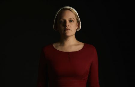 Elisabeth Moss as June in The Handmaid's Tale