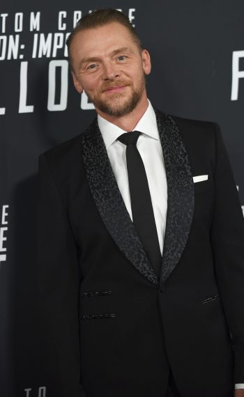 Simon Pegg attends 