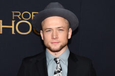 Taron Egerton at 'Robin Hood' New York Screening
