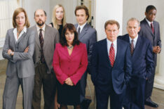 The West Wing cast - Allison Janney, Richard Schiff, Janel Moloney, Stockard Channing, Bradley Whitford, Martin Sheen, Dulé Hill, John Spencer, Dulé Hill