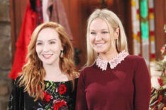Camryn Grimes and Sharon Case in The Young and the Restless