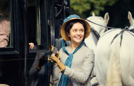 Olivia Cooke as Becky Sharp in Vanity Fair