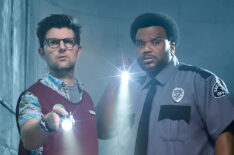 Adam Scott and Craig Robinson in Ghosted