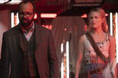 Jeffrey Wright and Evan Rachel Wood in Westworld