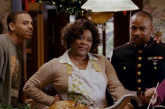 Chris Brown, Loretta Devine, and Columbus Short in This Christmas