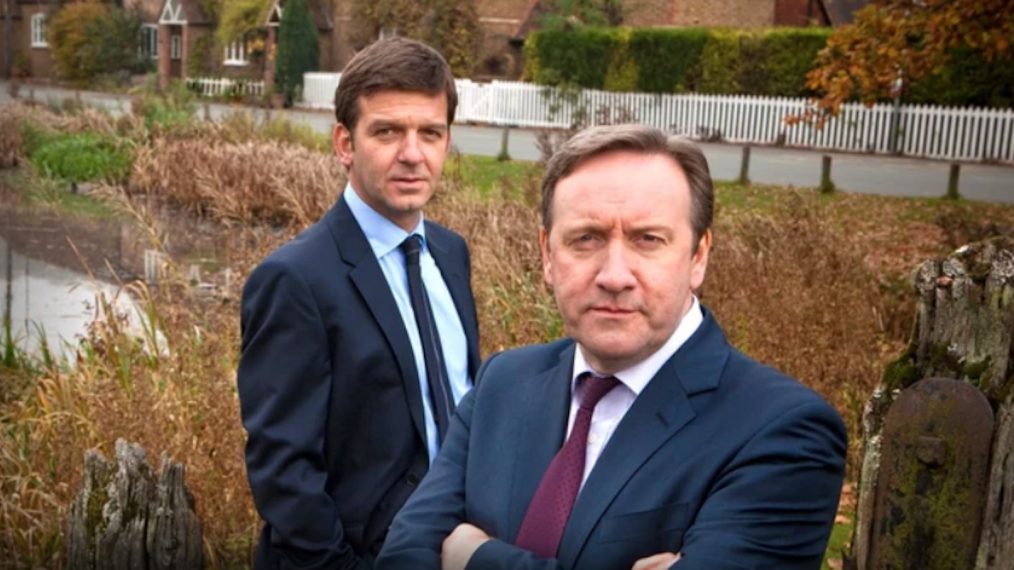 Jason Hughes and Neil Dudgeon in Midsomer Murders