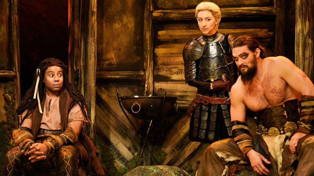 Jason Momoa Reprises Game Of Thrones Character Khal Drogo On