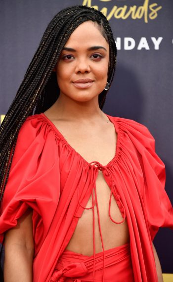 Tessa Thompson attends the 2018 MTV Movie And TV Awards