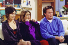 Friends - Courteney Cox, Jennifer Aniston, and Matthew Perry