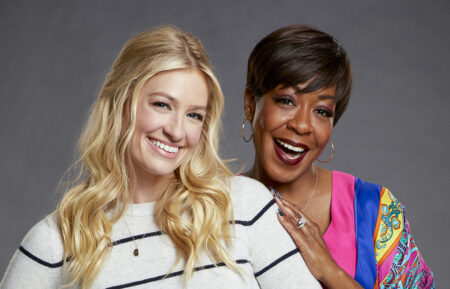 Beth Behrs and Tichina Arnold in The Neighborhood