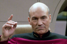 Star Trek - Patrick Stewart as Jean-Luc Picard about to Engage!