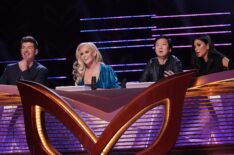 Robin Thicke, Jenny McCarthy, Ken Jeong, and Nicole Scherzinger in The Masked Singer