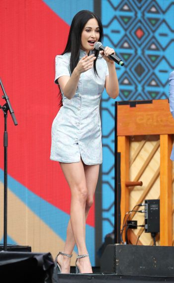 Kacey Musgraves performs during the Global Citizen Festival: Mandela 100 at FNB Stadium