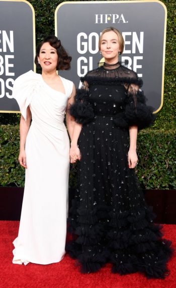 76th Annual Golden Globe Awards - Host Sandra Oh and Jodie Comer