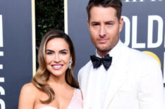 76th Annual Golden Globe Awards - Chrishell Stause and Justin Hartley