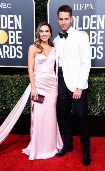 76th Annual Golden Globe Awards - Chrishell Stause and Justin Hartley