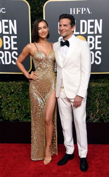 76th Annual Golden Globe Awards - Irina Shayk and Bradley Cooper