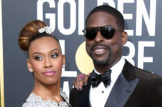 76th Annual Golden Globe Awards - Ryan Michelle Bathe and Sterling K. Brown