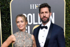 76th Annual Golden Globe Awards - Emily Blunt and John Krasinski