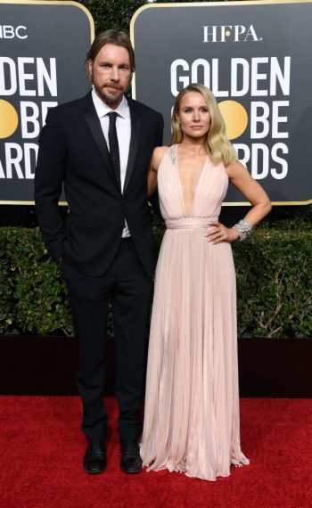 76th Annual Golden Globe Awards - Dax Shepard and Kristen Bell