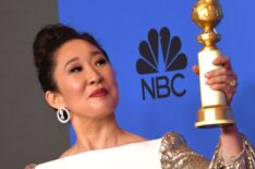 Sandra Oh at the 2019 Golden Globes