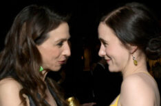 Marin Hinkle and Rachel Brosnahan attend the Amazon Prime Video's Golden Globe Awards After Party