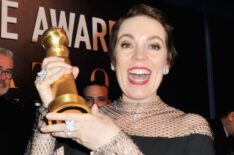 Olivia Colman attends the Official Viewing And After Party Of The Golden Globe Awards