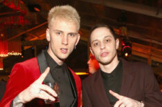 Machine Gun Kelly and Pete Davidson attends the Netflix 2019 Golden Globes After Party