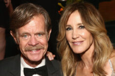 Felicity Huffman and William H. Macy attend the Netflix 2019 Golden Globes After Party