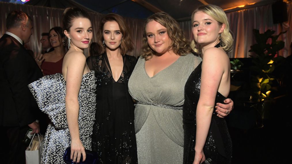 Kaitlyn Dever, Zoey Deutch, Danielle Macdonald, and Mady Dever attends the Netflix 2019 Golden Globes After Party