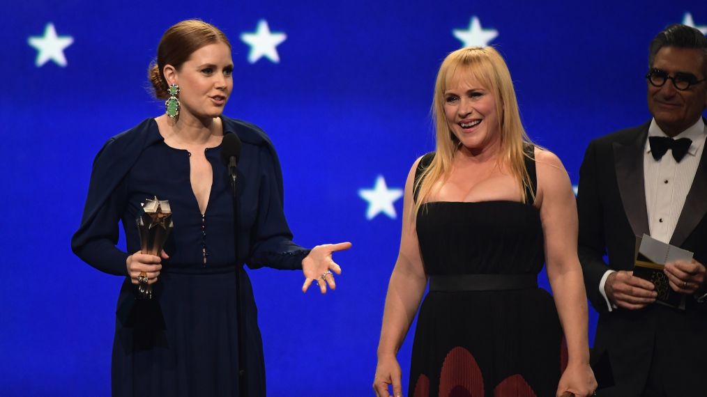 The 24th Annual Critics' Choice Awards - Amy Adams and Patricia Arquette