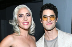 Lady Gaga and Darren Criss at the 24th Annual Critics' Choice Awards