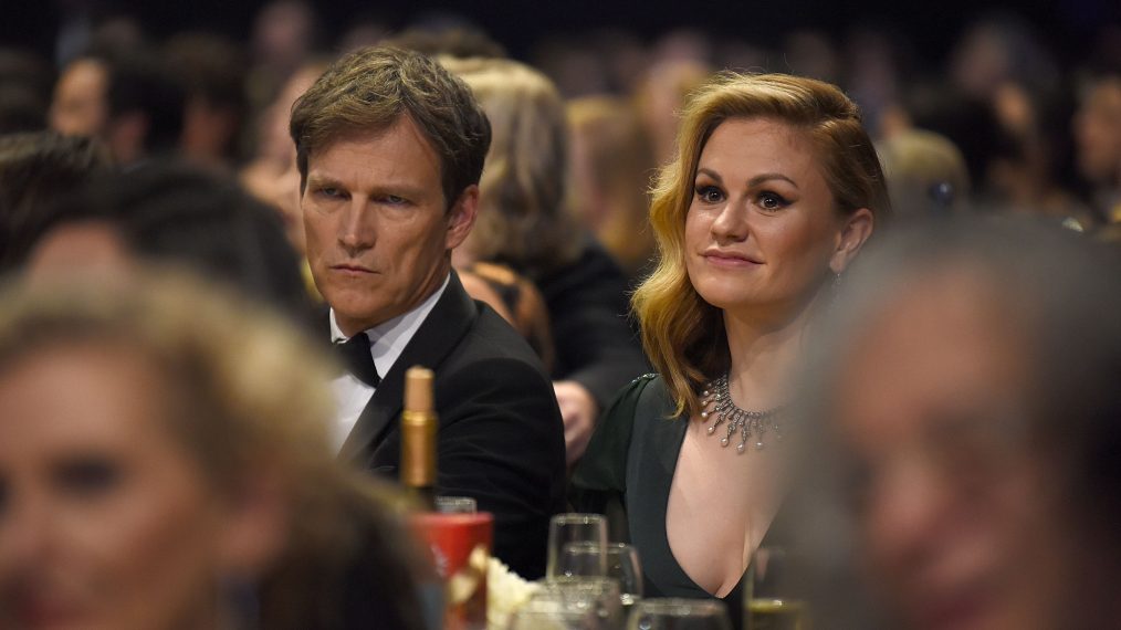 Stephen Moyer and Anna Paquin attend the 24th Annual Critics' Choice Awards