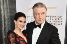 Hilaria Baldwin and Alec Baldwin attends the 25th Annual Screen Actors Guild Awards