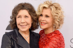 Lily Tomlin and Jane Fonda attend the 25th Annual Screen Actors Guild Awards