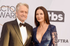 Michael Douglas and Catherine Zeta-Jones attend the 25th Annual Screen Actors Guild Awards