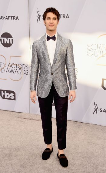 Darren Criss attends the 25th Annual Screen Actors Guild Awards