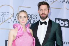 Emily Blunt and John Krasinski at the 25th Annual Screen Actors Guild Awards