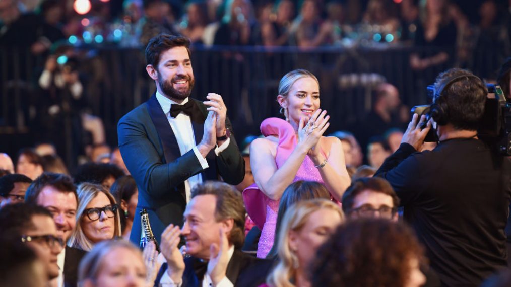 25th Annual Screen Actors Guild Awards - John Krasinski and Emily Blunt