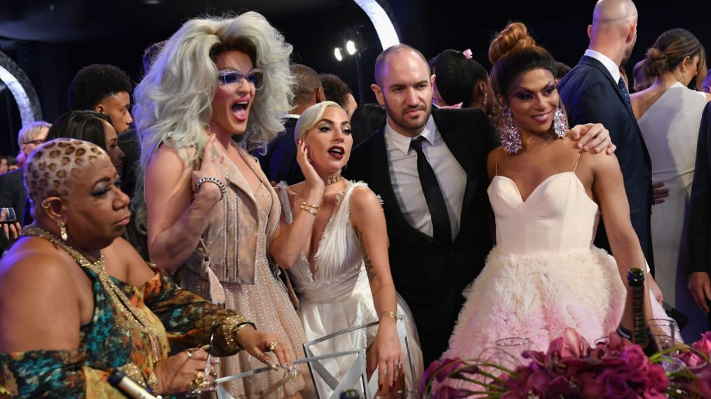 25th Annual Screen Actors Guild Awards - Luenell, Willam Belli, Lady Gaga, Bobby Campbell, and Shangela