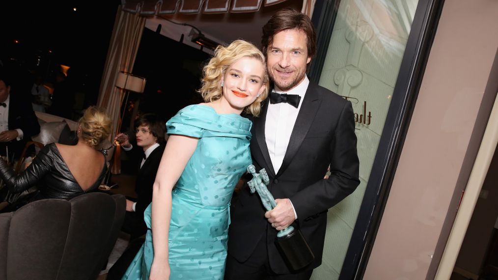 Julia Garner and Jason Bateman attend Netflix 2019 SAG Awards After Party