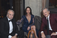 Michael Douglas, Catherine Zeta-Jones, and Viggo Mortensen attend Netflix 2019 SAG Awards after party