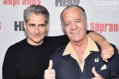 Michael Imperioli and Tony Sirico attend the 'The Sopranos' 20th Anniversary Panel Discussion