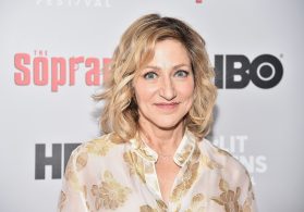 Edie Falco attends the The Sopranos 20th Anniversary Panel Discussion