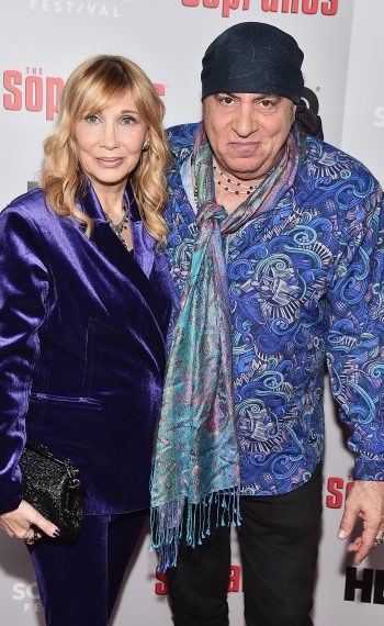 Maureen Van Zandt and Steven Van Zandt attend the 